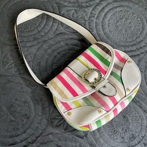 Isaac Mizrahi Colorful Striped Bag